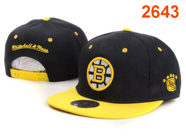 Boston Bruins NHL Snapback Hat PT42